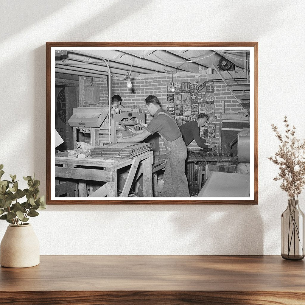 Lettuce Packing Plant in Canyon County Idaho June 1941