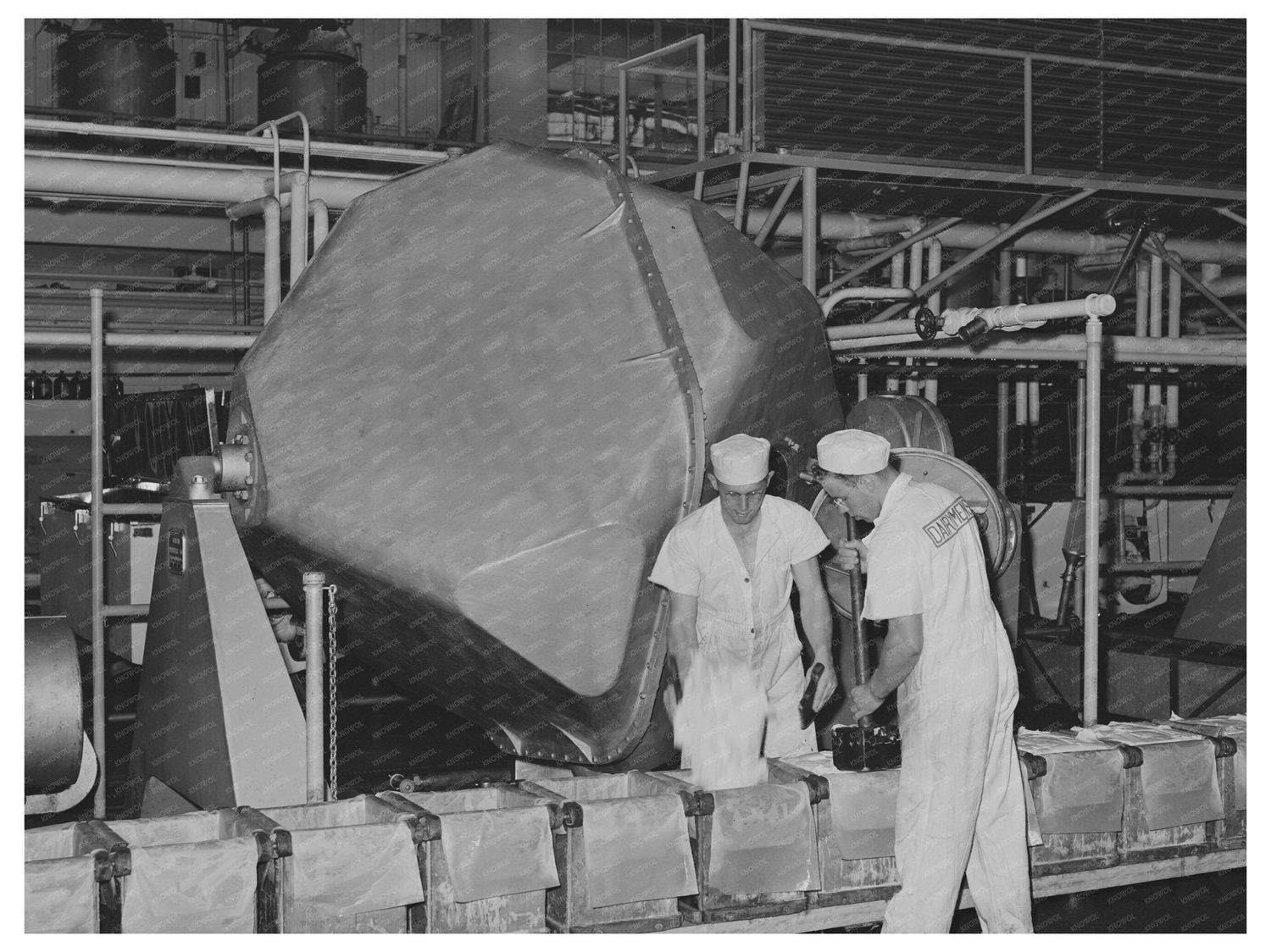 Workers Packing Butter at Dairymens Cooperative 1941