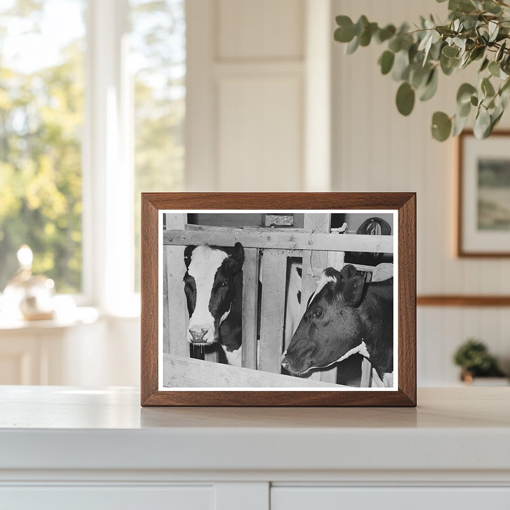 Caldwell Idaho Dairy Farming Cows June 1941