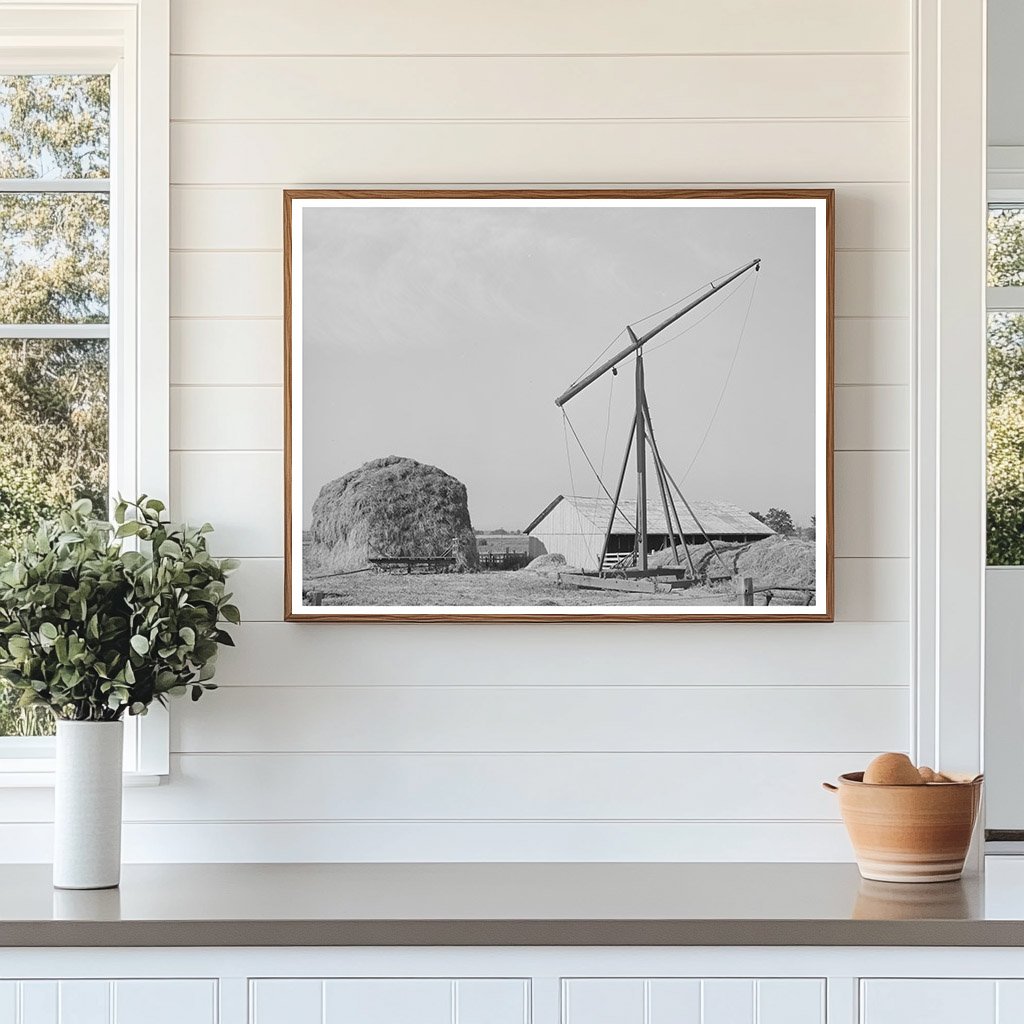 Hay Harvesting on Dairymens Cooperative Farm Idaho 1941