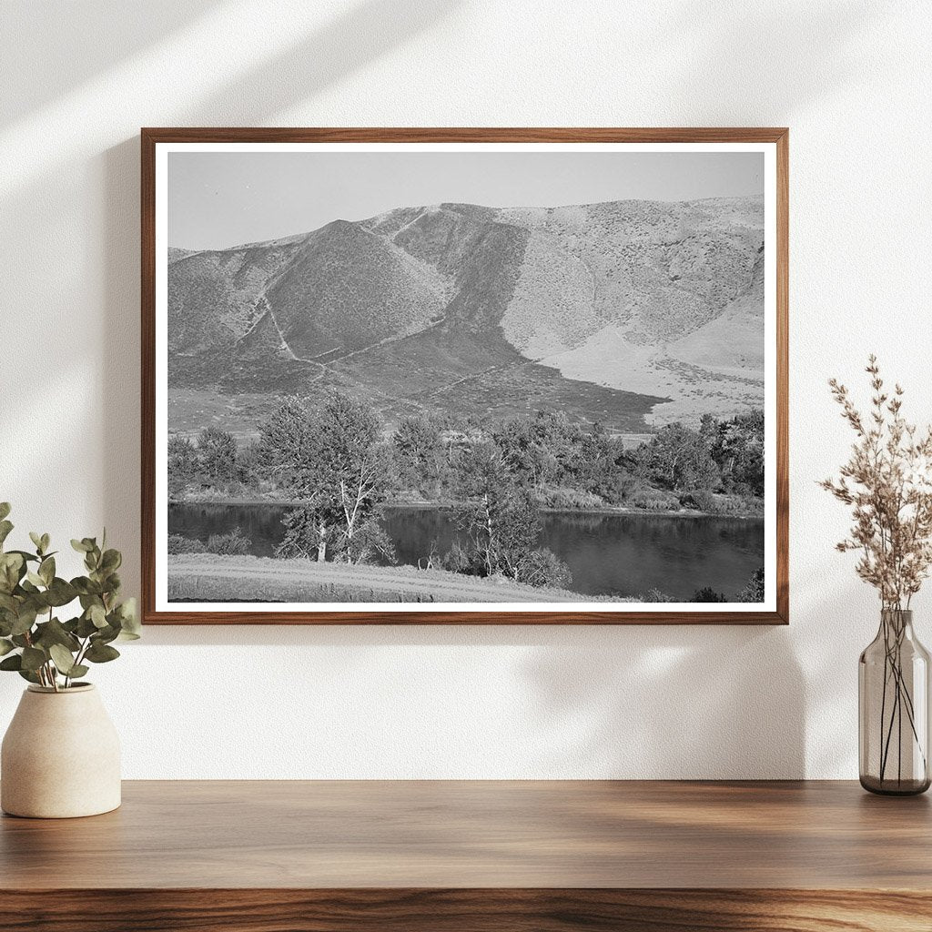 Gem County Idaho Mountain Landscape June 1941