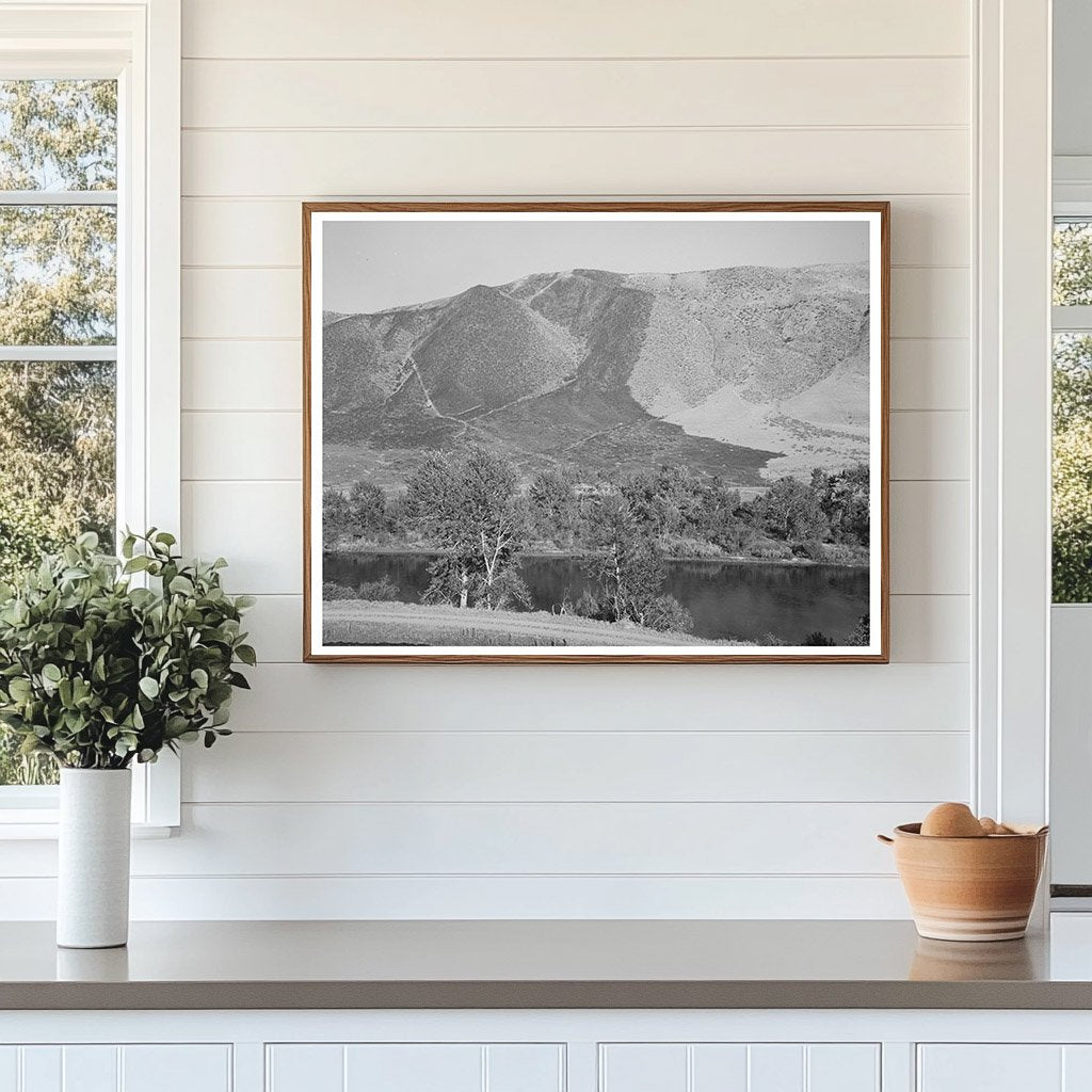 Gem County Idaho Mountain Landscape June 1941