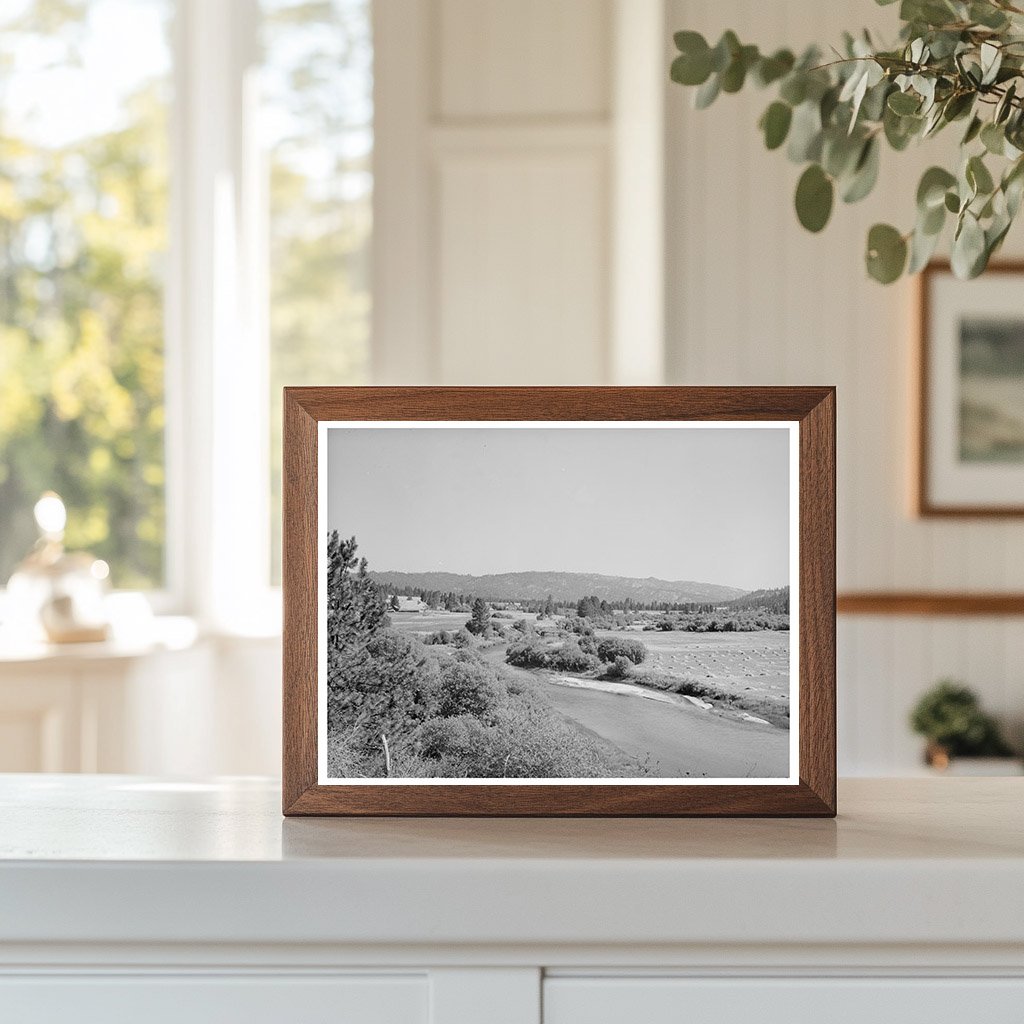 Garden Valley Idaho Landscape Scene June 1941