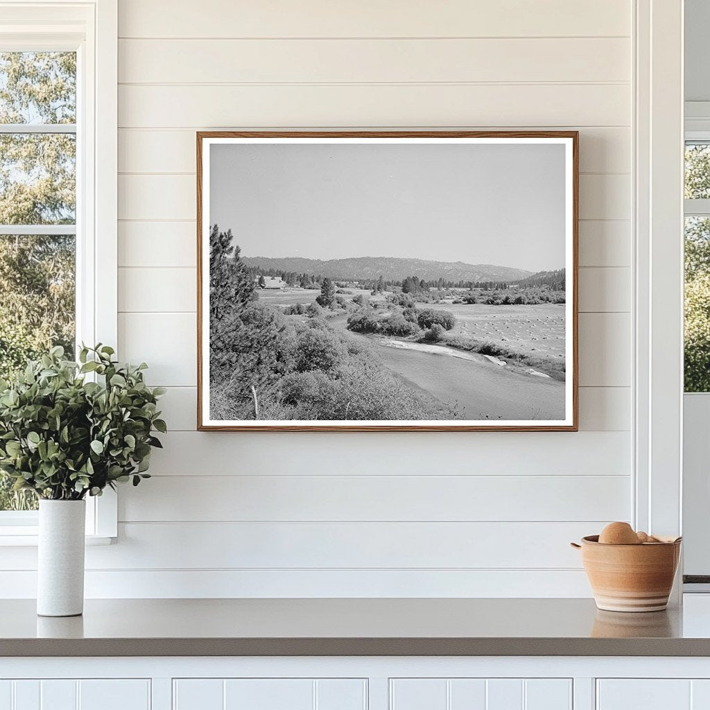 Garden Valley Idaho Landscape Scene June 1941