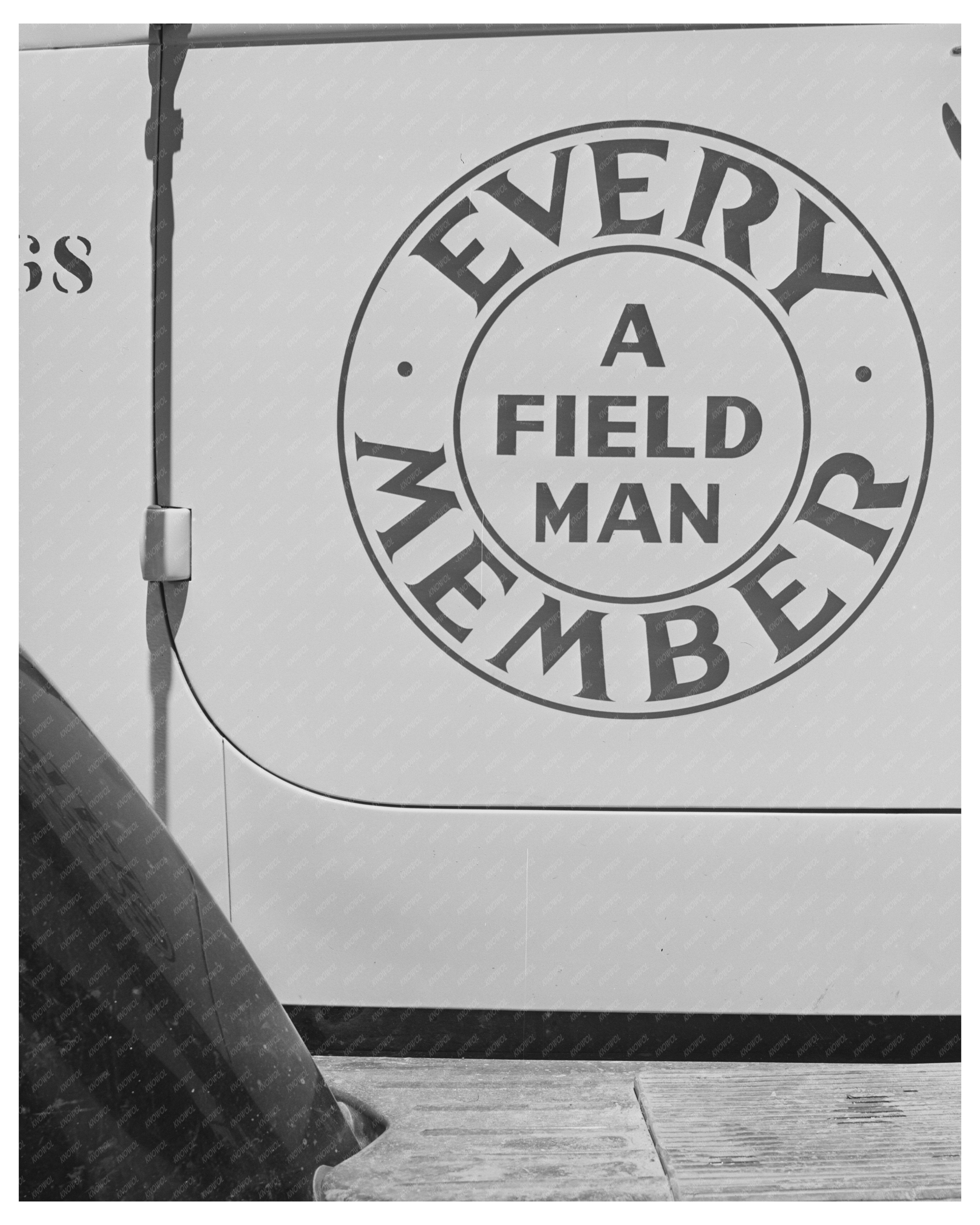 Dairymens Cooperative Creamery Truck Caldwell Idaho 1941