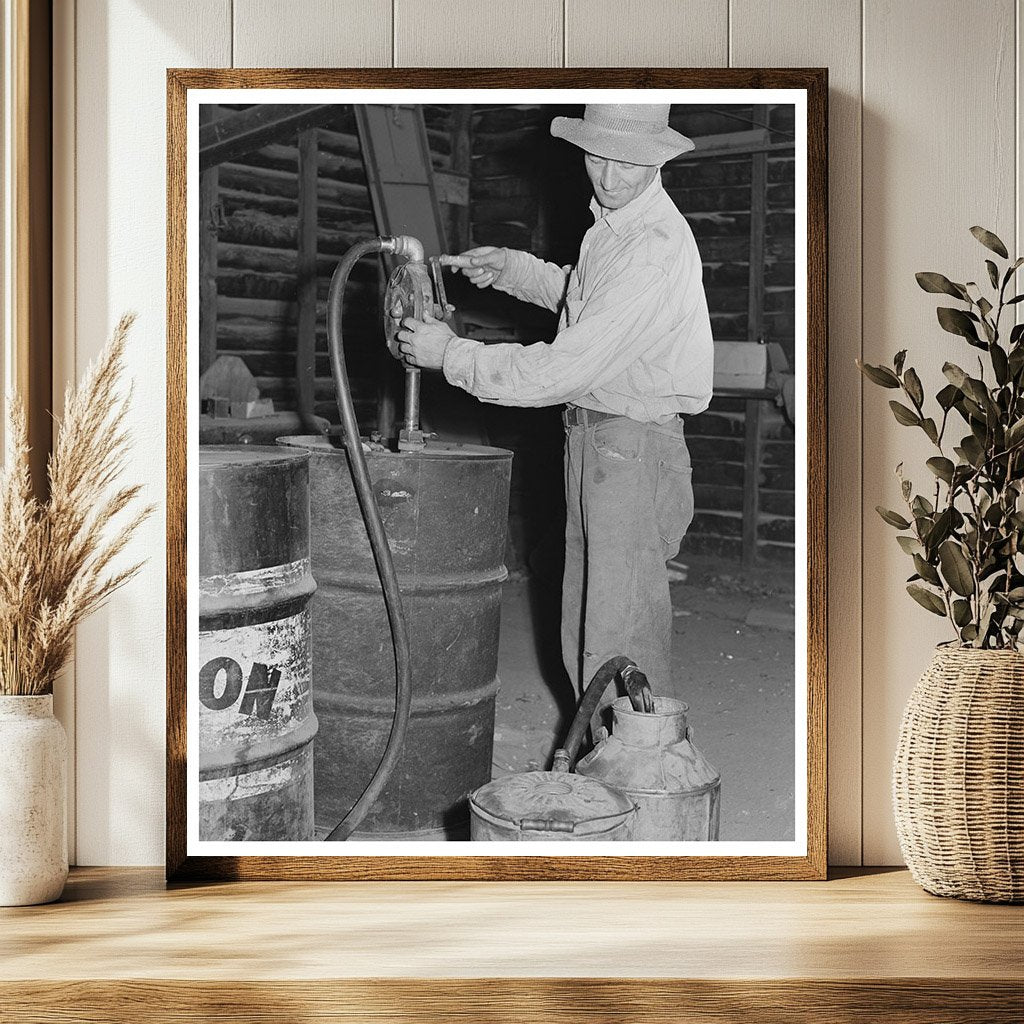 Gasoline Retrieval at Walla Walla Farm July 1941