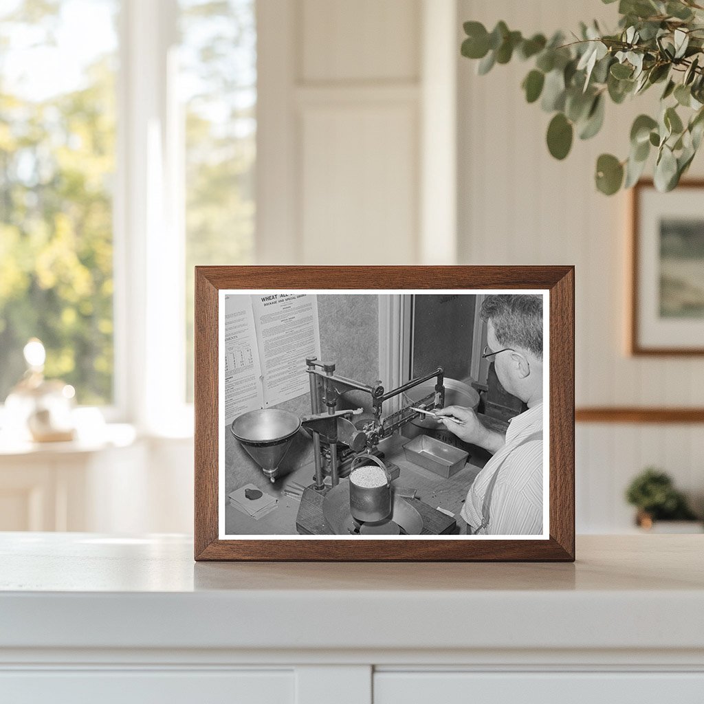 Wheat Weight Inspection Walla Walla Washington July 1941