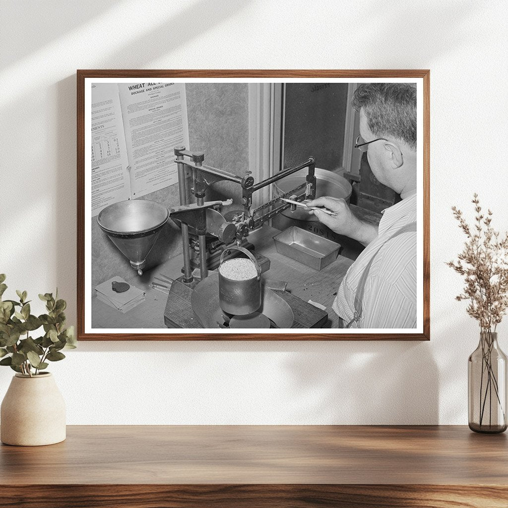 Wheat Weight Inspection Walla Walla Washington July 1941