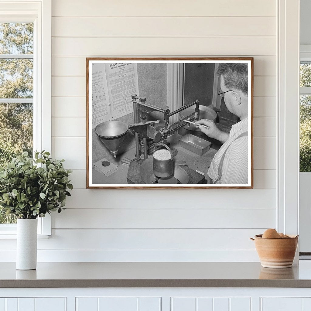 Wheat Weight Inspection Walla Walla Washington July 1941