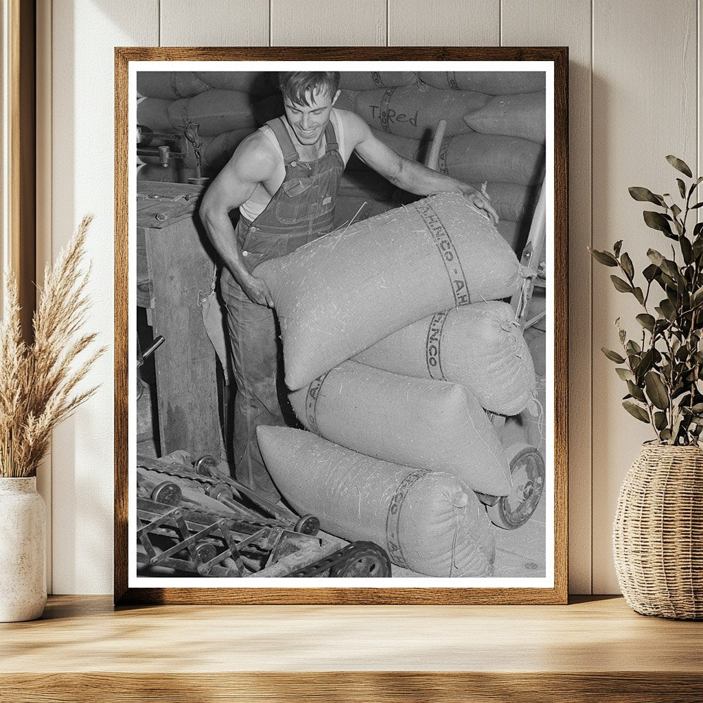 Wheat Storage Warehouse in Touchet Washington July 1941