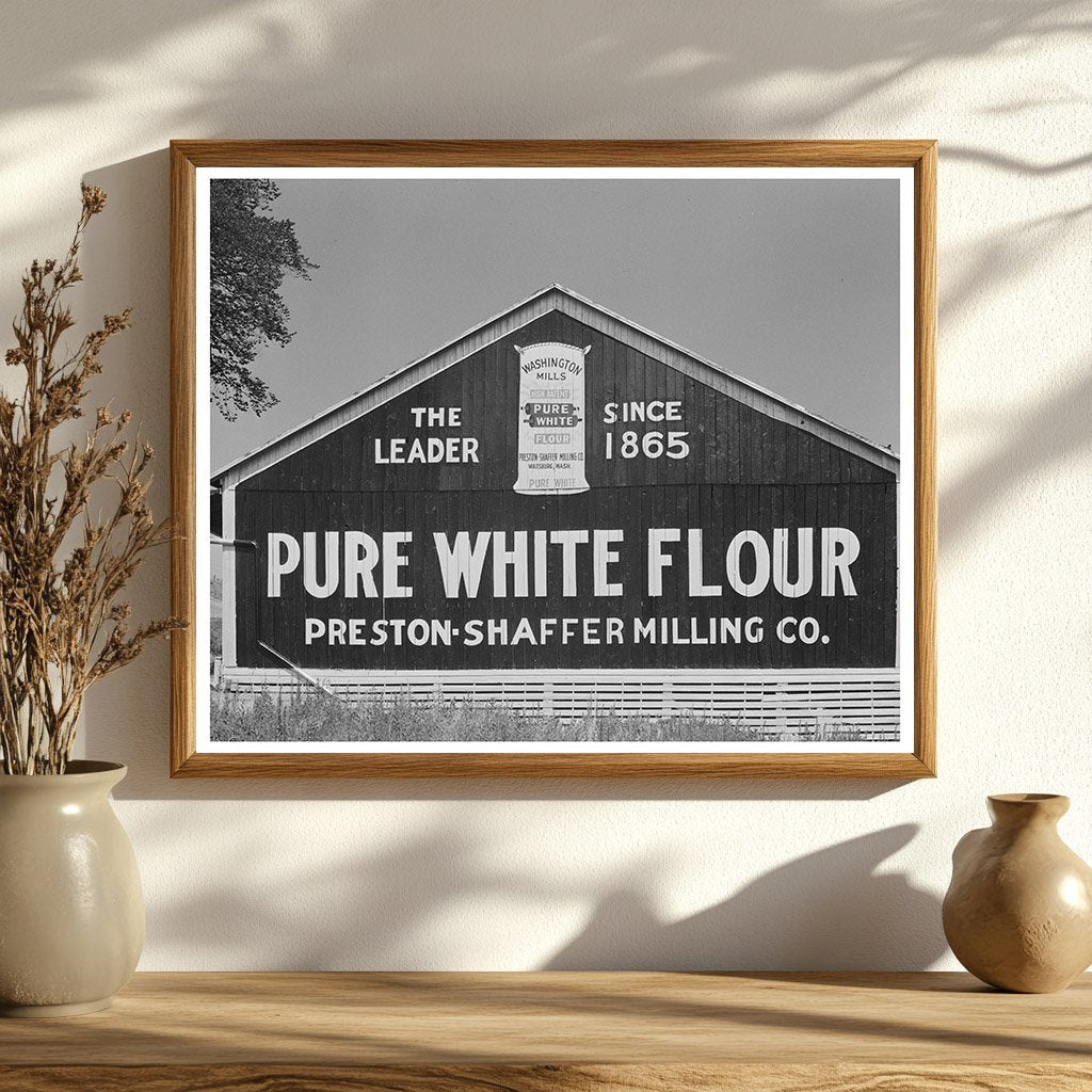 Flour Mill in Waitsburg Washington July 1941