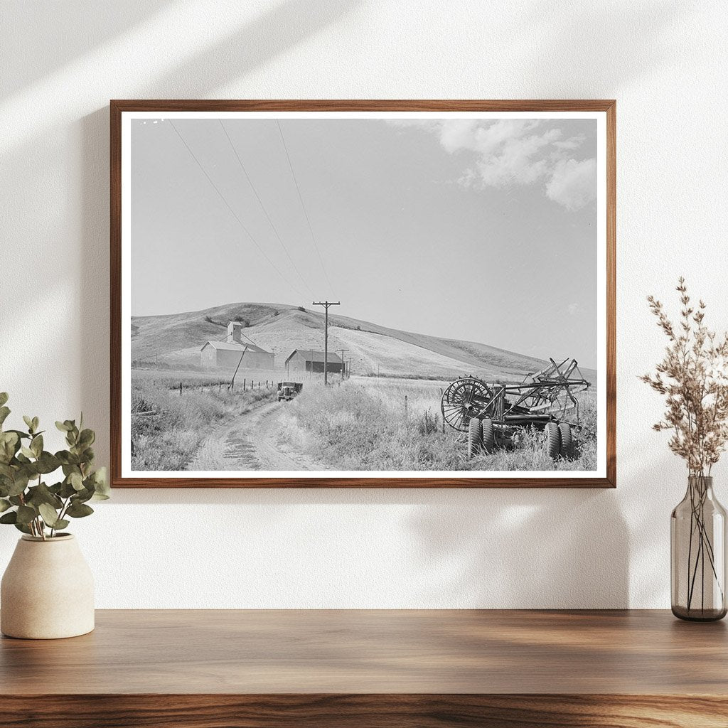Farm Scene in Walla Walla County Washington 1941