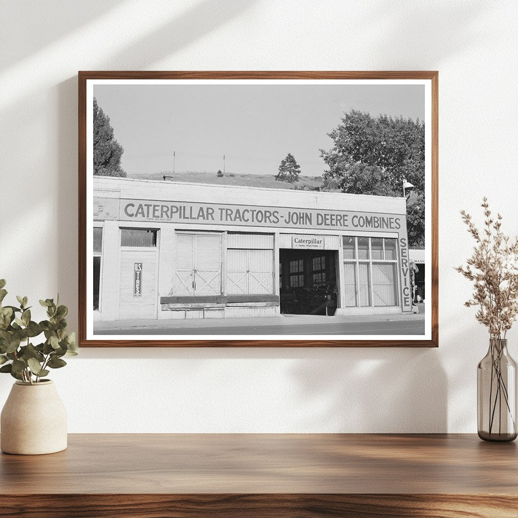 Colfax Farm Machinery Sale and Repair Shop 1941