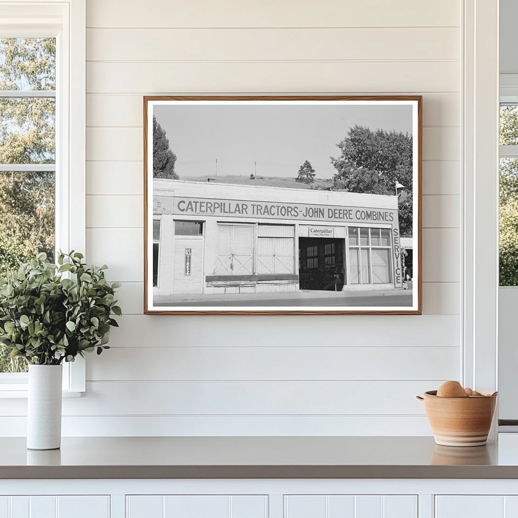 Colfax Farm Machinery Sale and Repair Shop 1941
