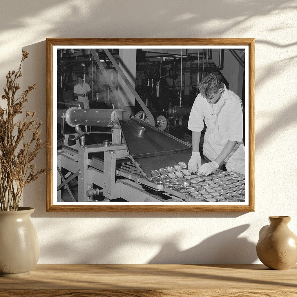 Canned Tuna Processing at Columbia River Packing 1941