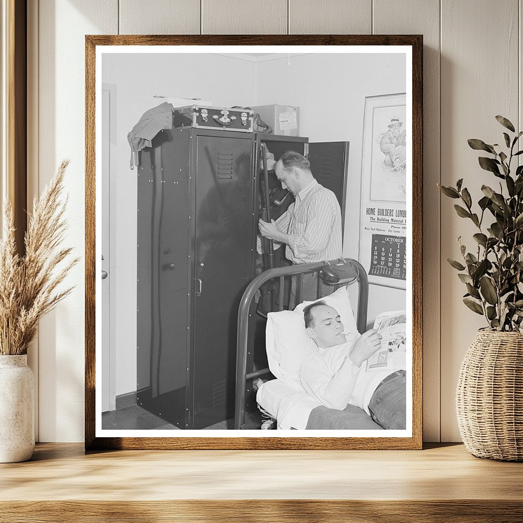 Navy Shipyard Workmen Dormitory Bremerton WA 1941