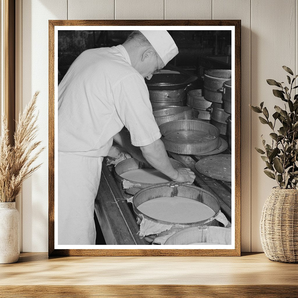 Cheese Production Molds Tillamook Oregon 1941