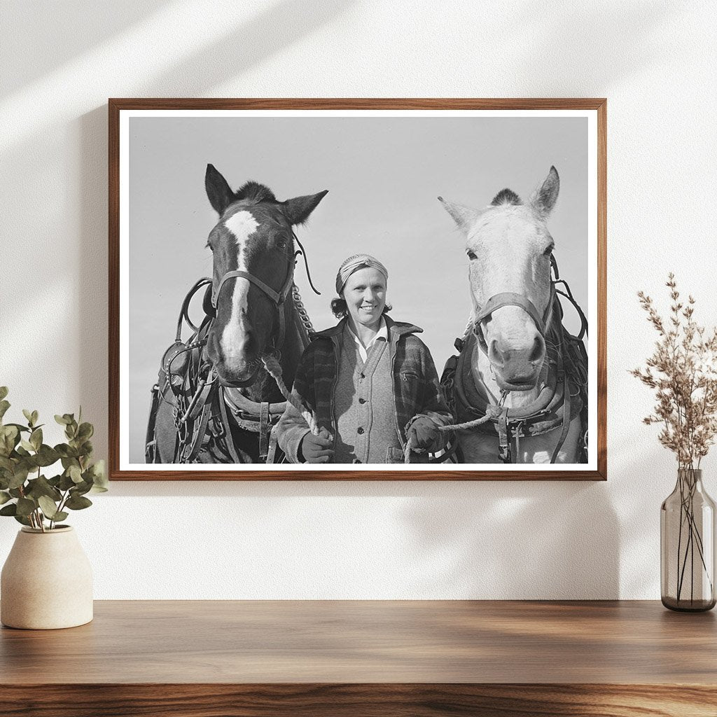 Farm Widow at Black Canyon Project Idaho November 1941