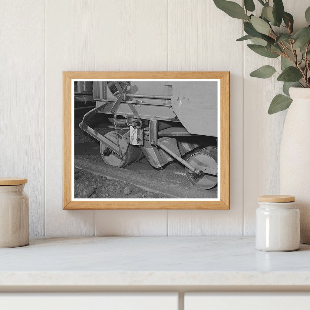 Guayule Seed and Sawdust Planter Salinas California 1941