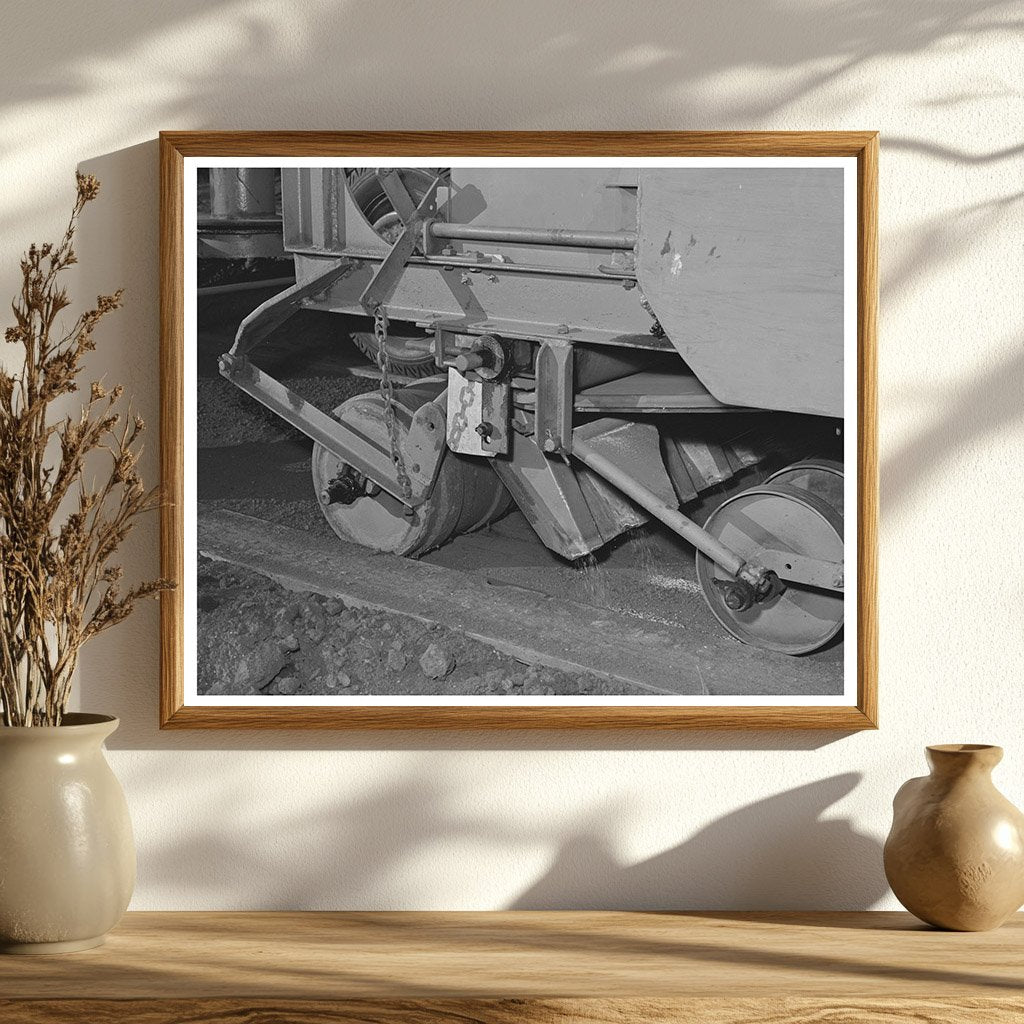 Guayule Seed and Sawdust Planter Salinas California 1941