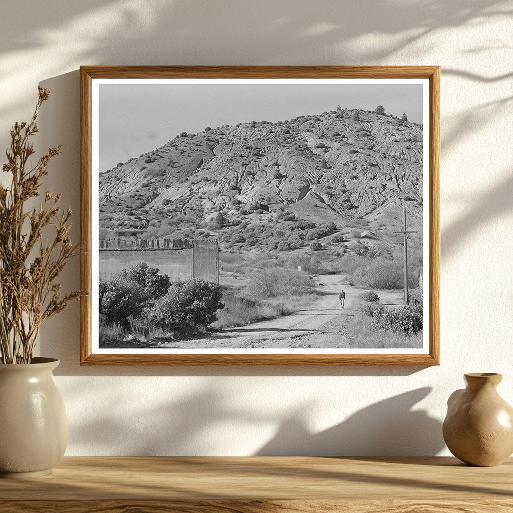 Ghost Mining Town in Shasta County California 1941