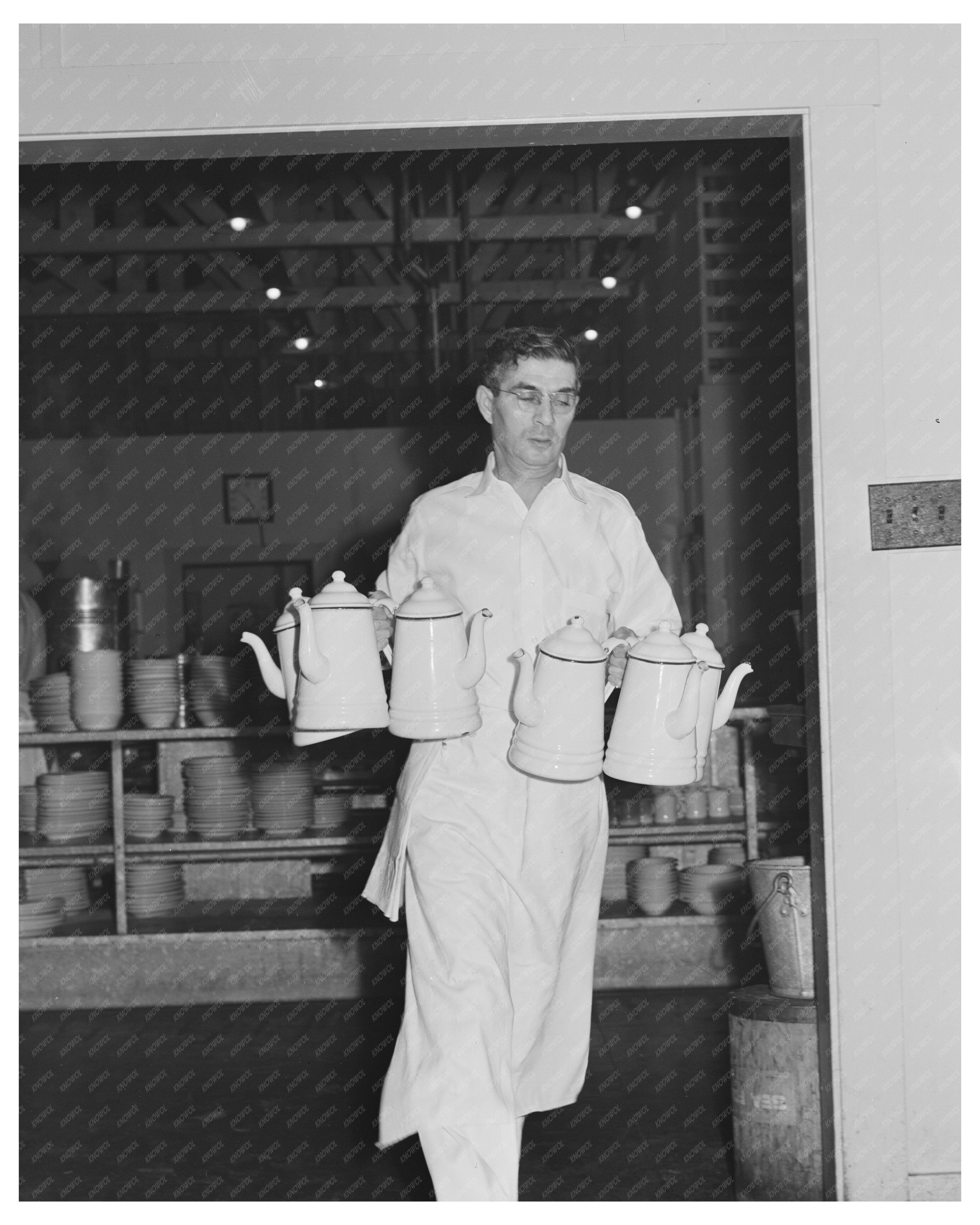Shasta Dam Commissary Workers December 1941 Image