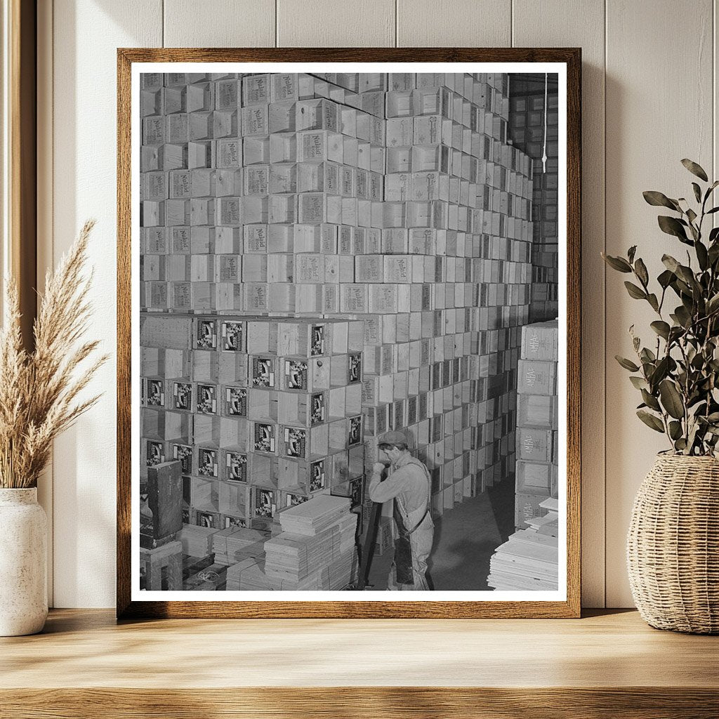 Petaluma Egg Storage Crates January 1942