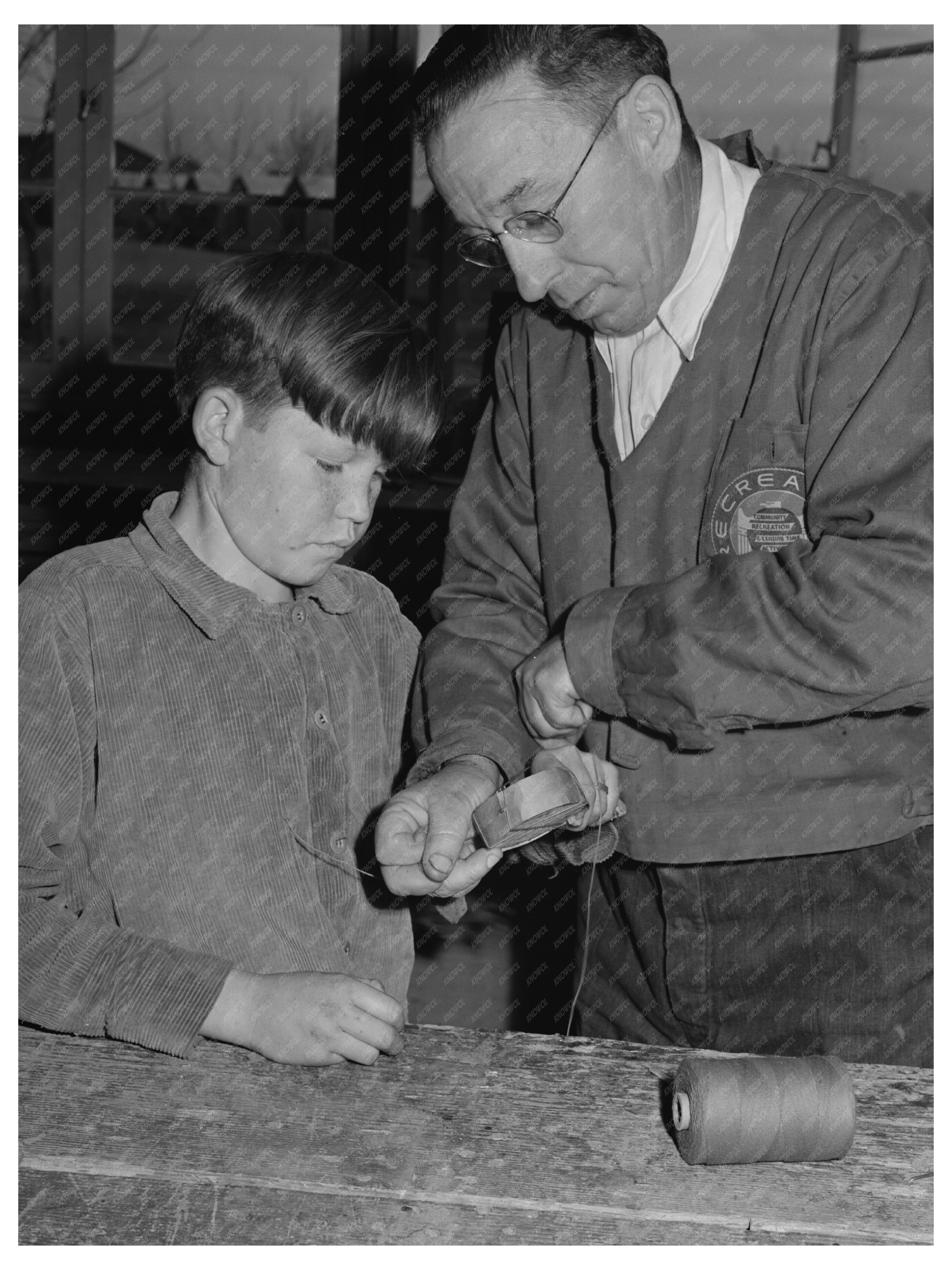 Recreation Instructor at FSA Camp Tulare County 1942