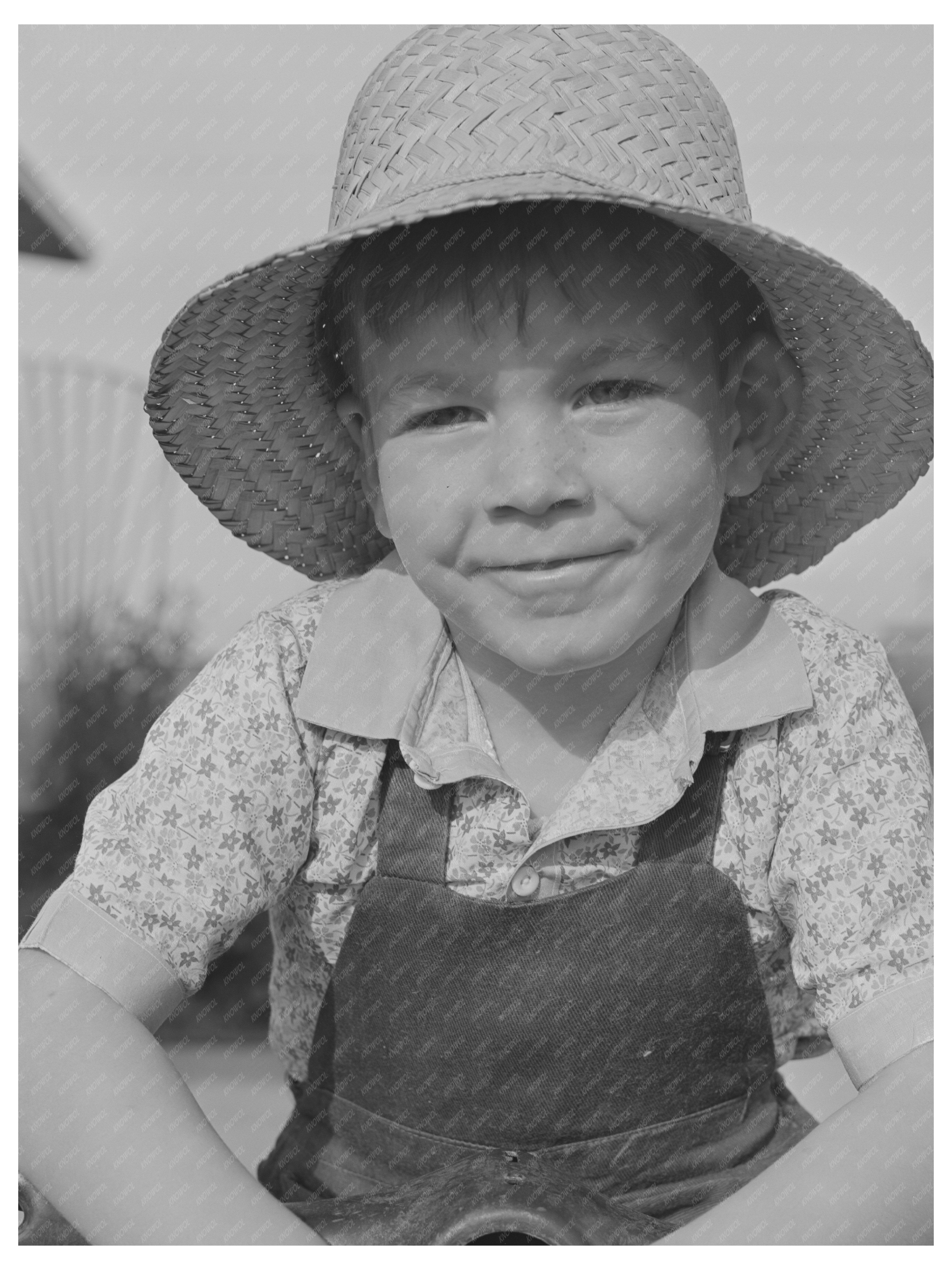 Woodville California Farm Workers February 1942 Photo
