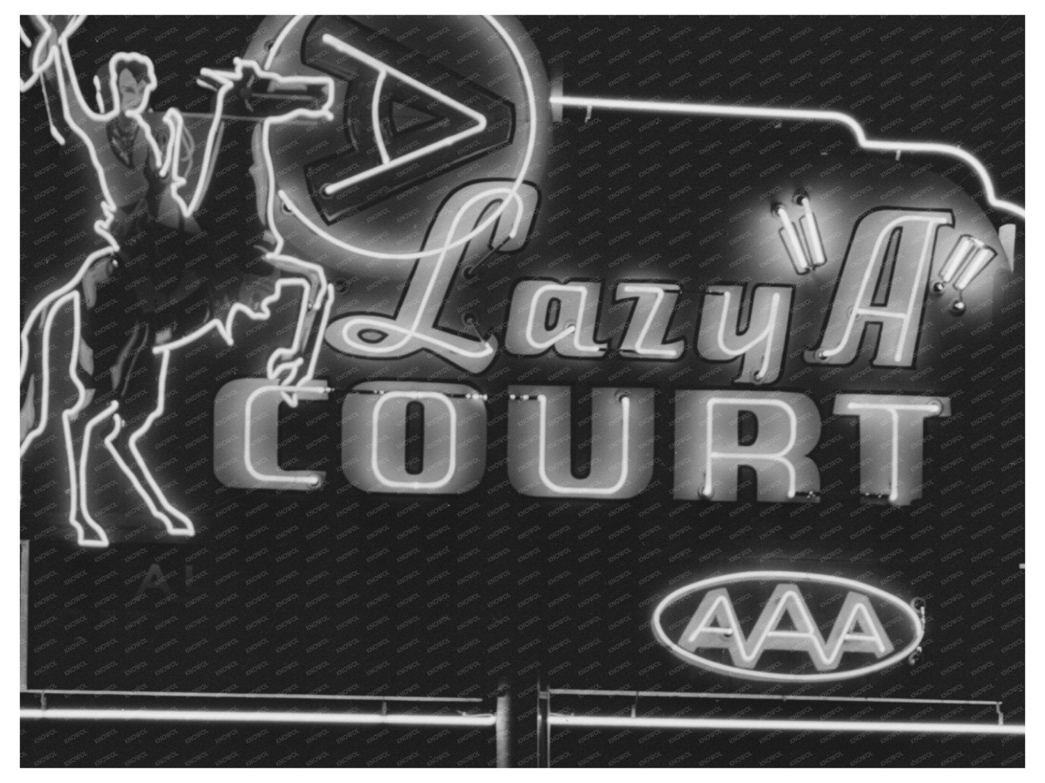 Vintage Tourist Courts in Phoenix Arizona 1942