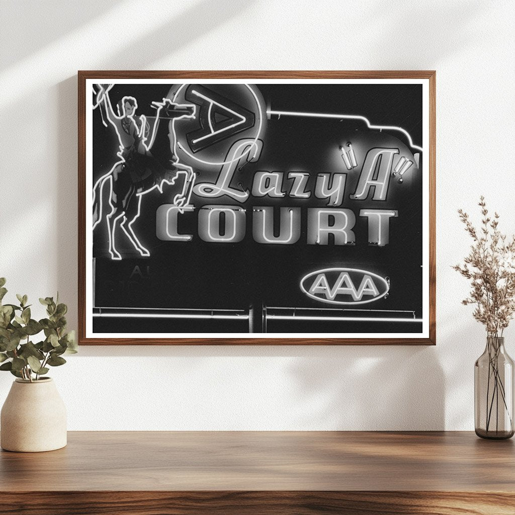 Vintage Tourist Courts in Phoenix Arizona 1942