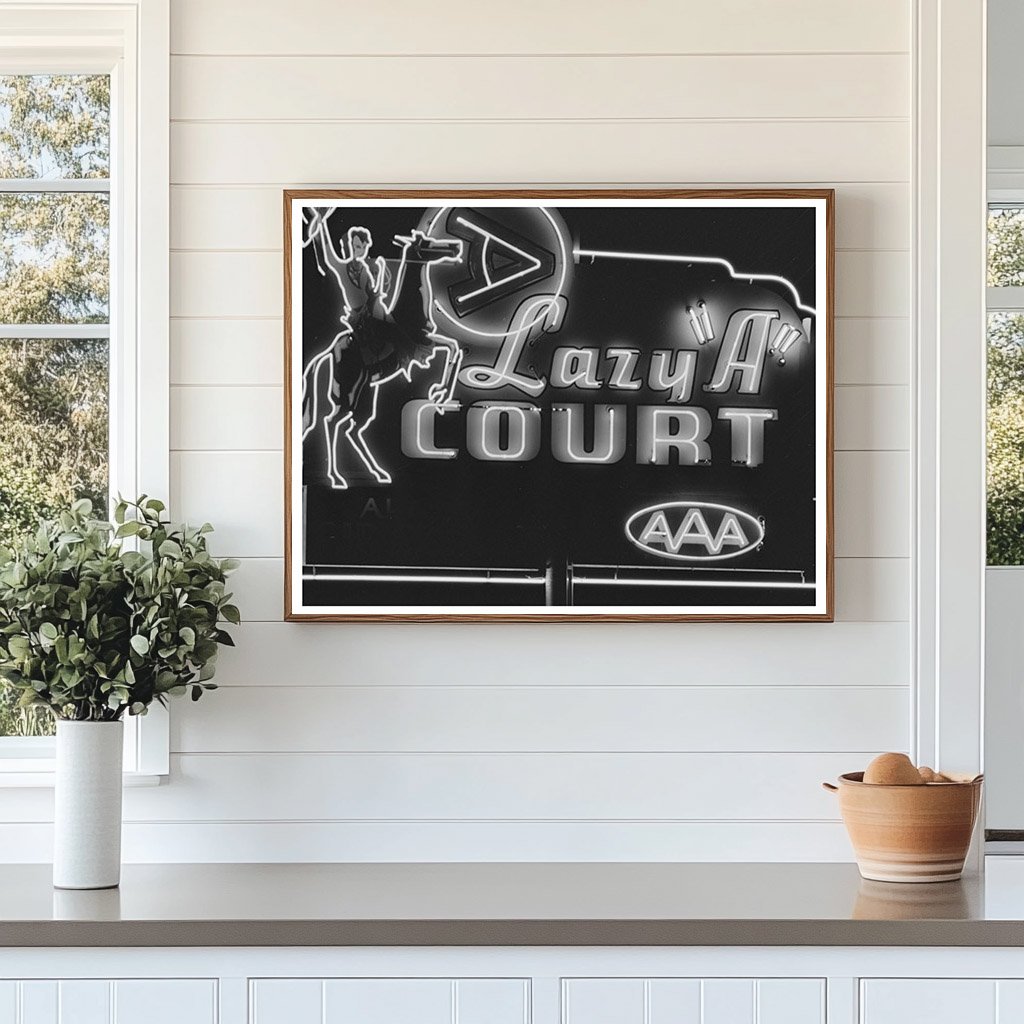 Vintage Tourist Courts in Phoenix Arizona 1942