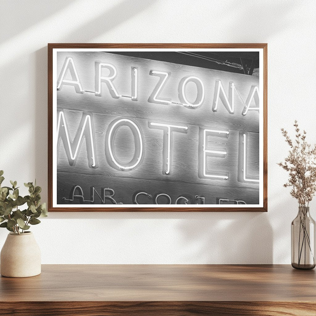 Vintage 1942 Tourist Court in Phoenix Arizona