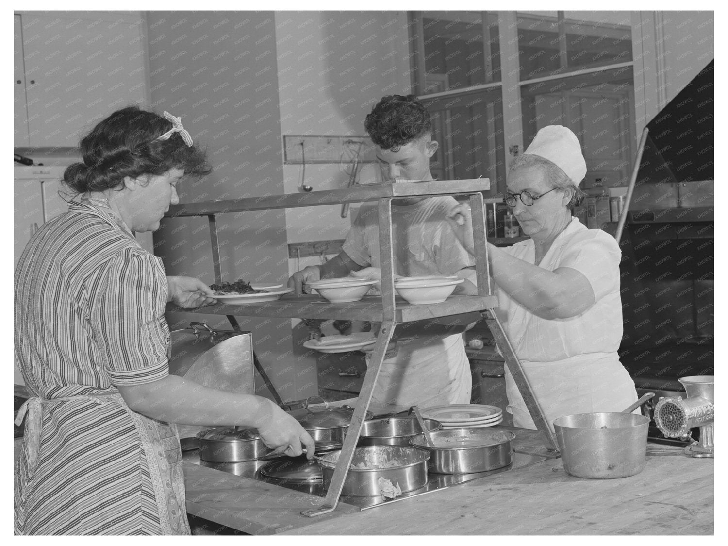 Farm Workers at Cairns Hospital February 1942 Arizona