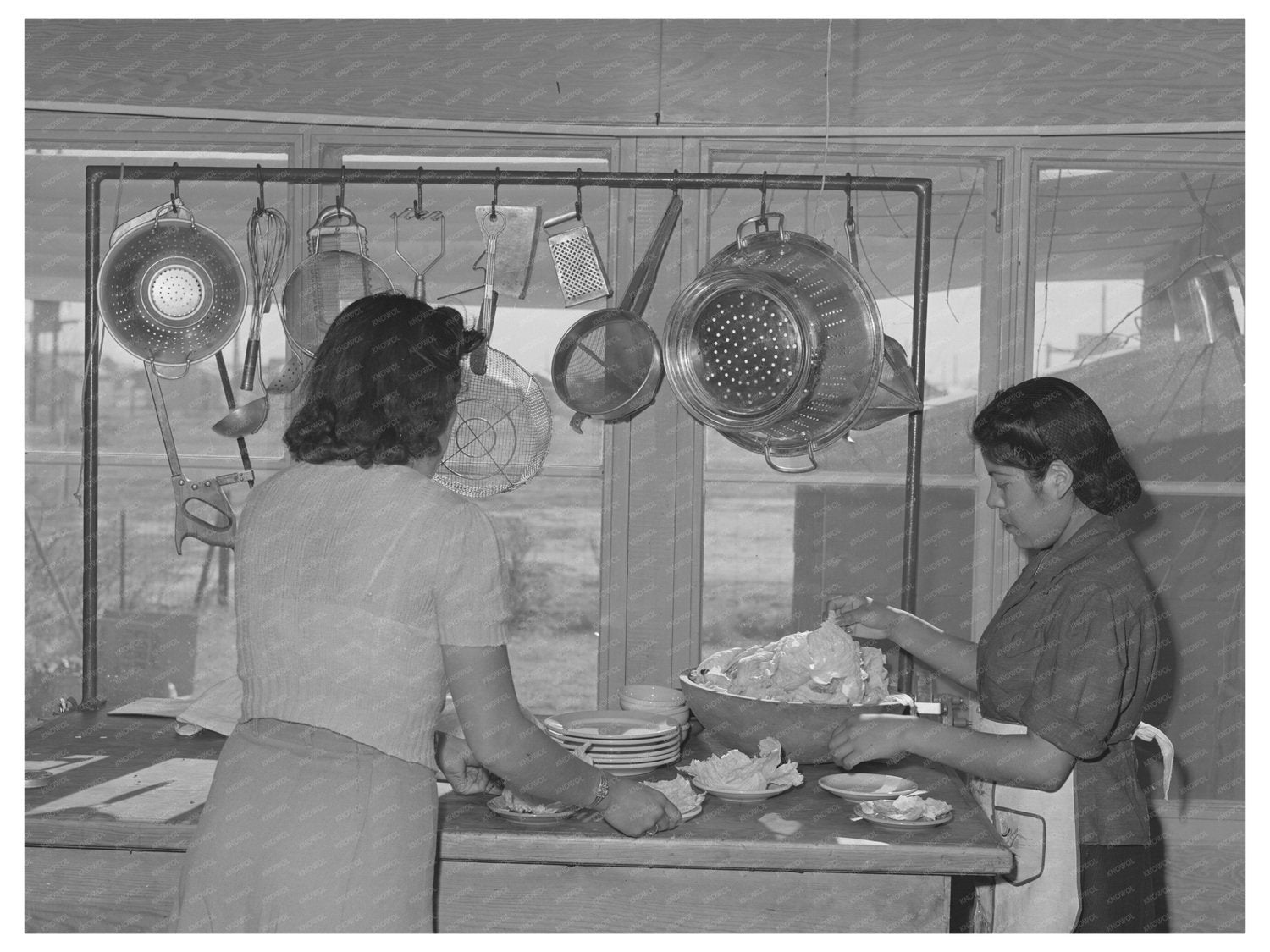 Cairns General Hospital Lunch Preparation February 1942