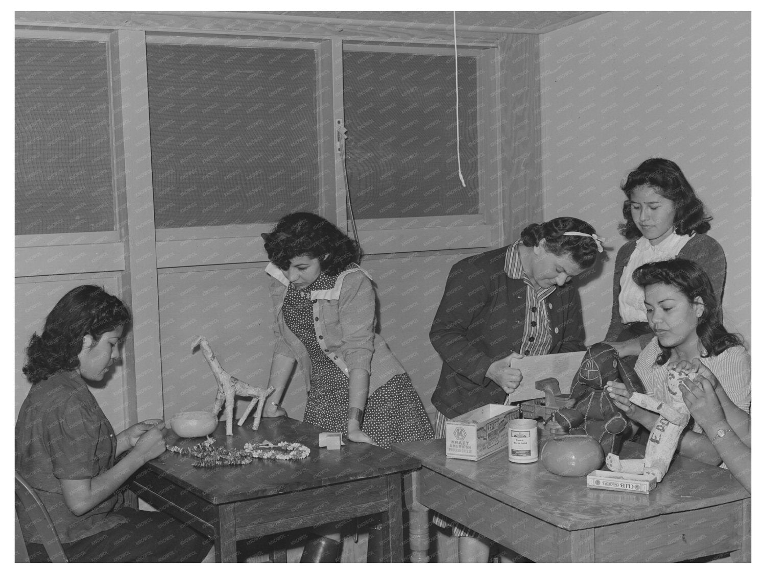 1942 Creative Projects by Girls in Arizona Youth Center