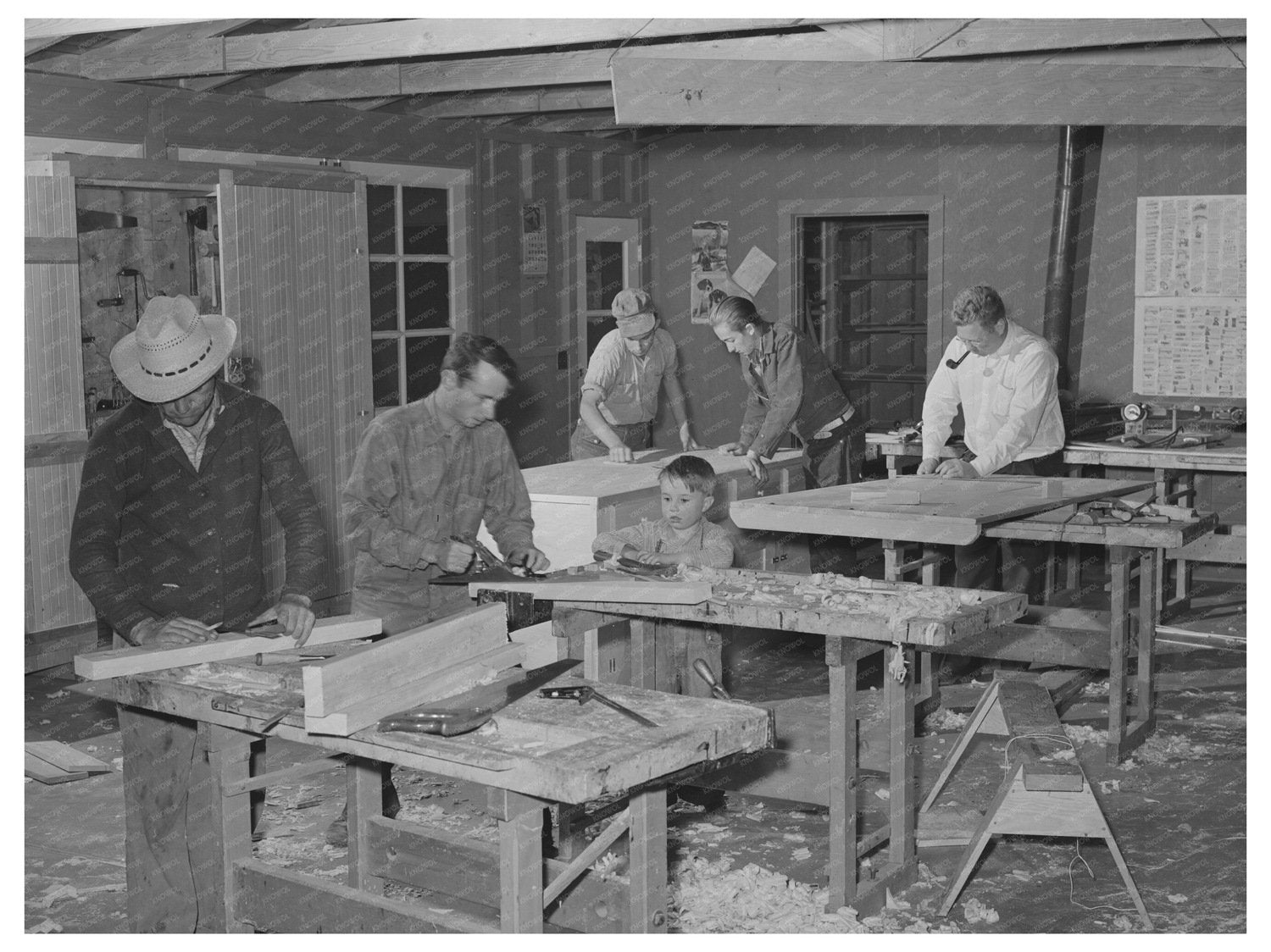 Farm Workers at Eleven Mile Corner Arizona February 1942