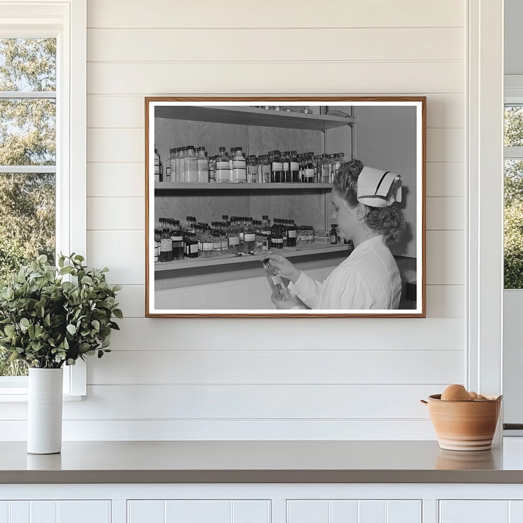 Cairns General Hospital Nurse in Eleven Mile Corner 1942