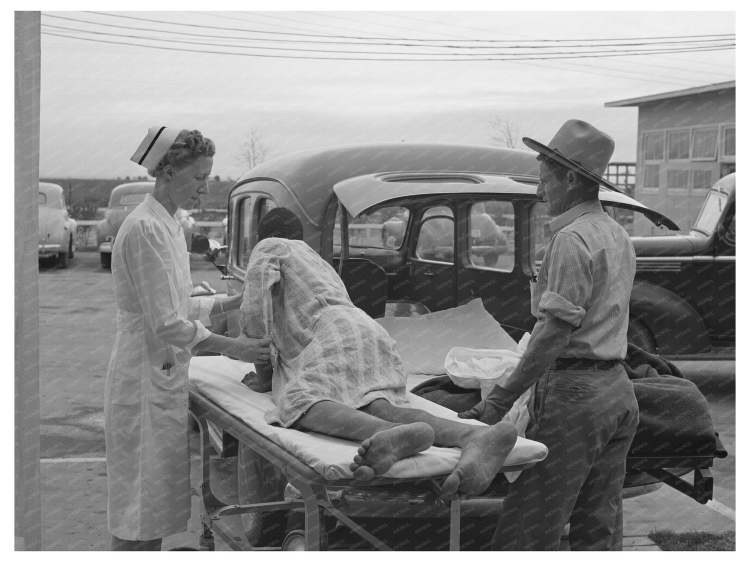 1942 Suburban Truck Ambulance at Cairns General Hospital