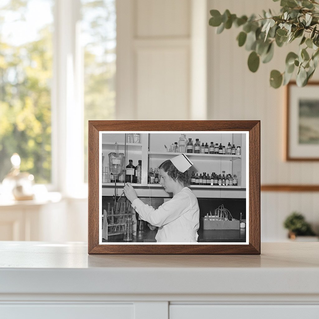 Laboratory Technician in Rural Arizona February 1942