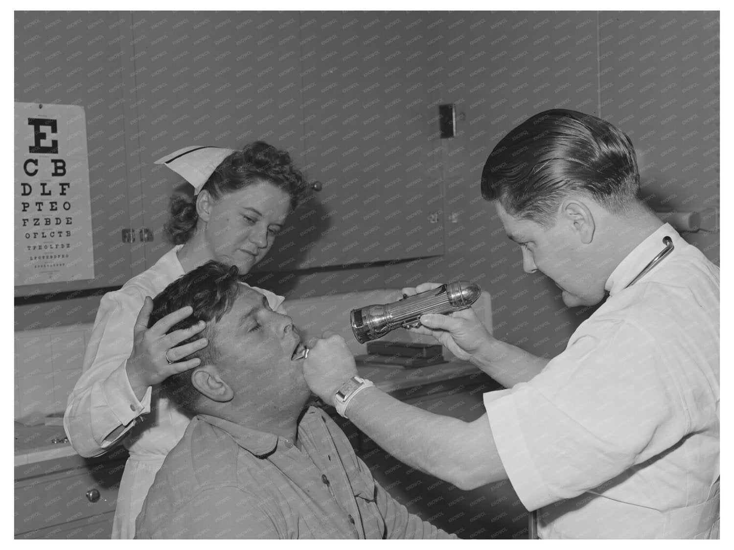 Cairns General Hospital Clinic Scene February 1942