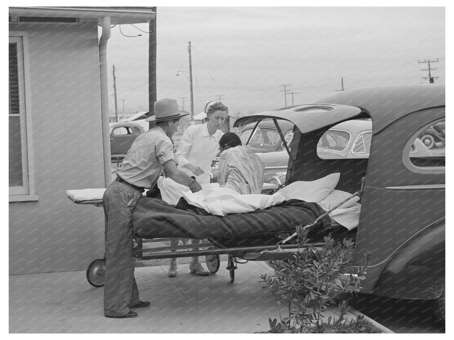 1942 Vintage Ambulance Truck for Rural Healthcare in Arizona