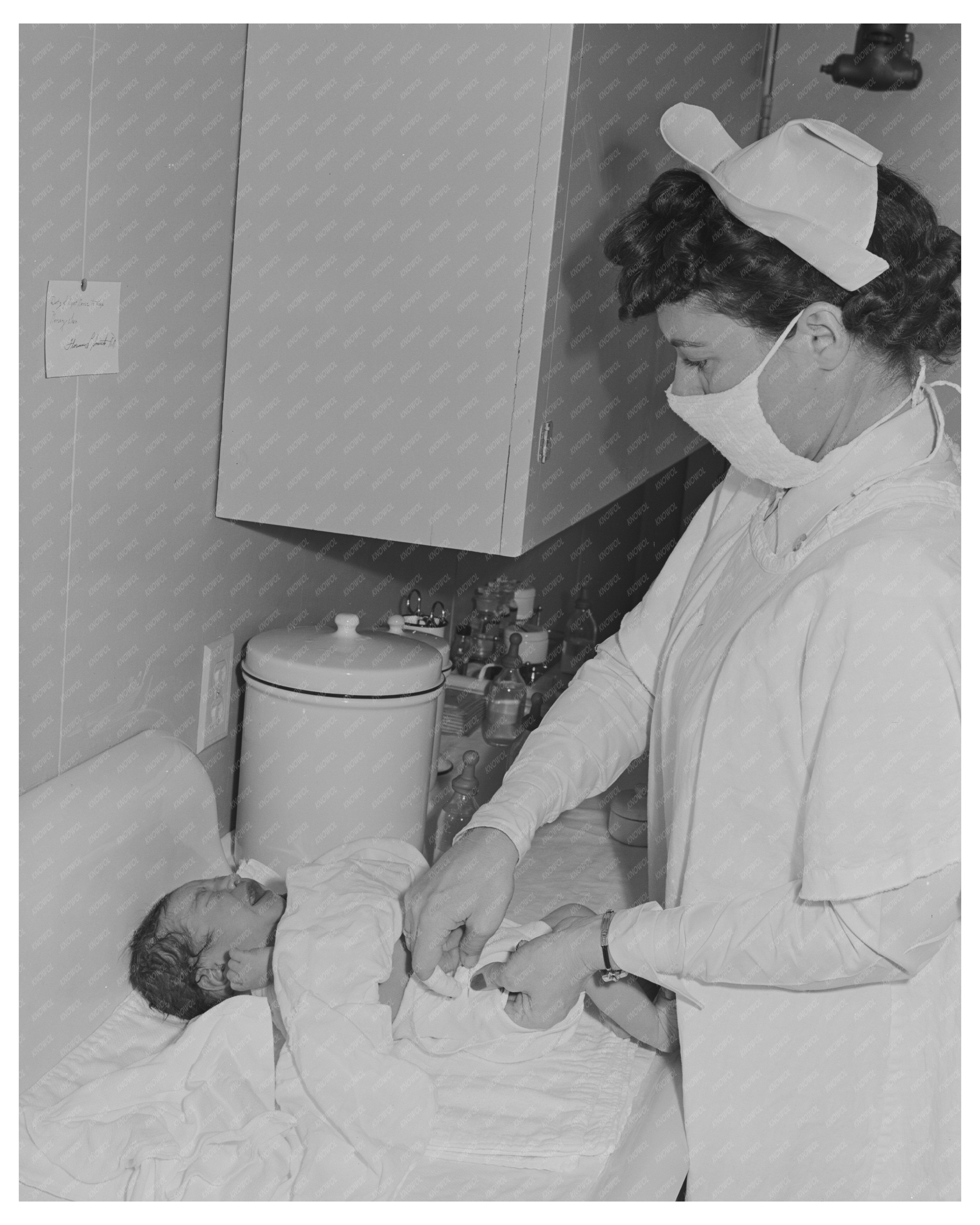 Cairns General Hospital Nursery Arizona February 1942