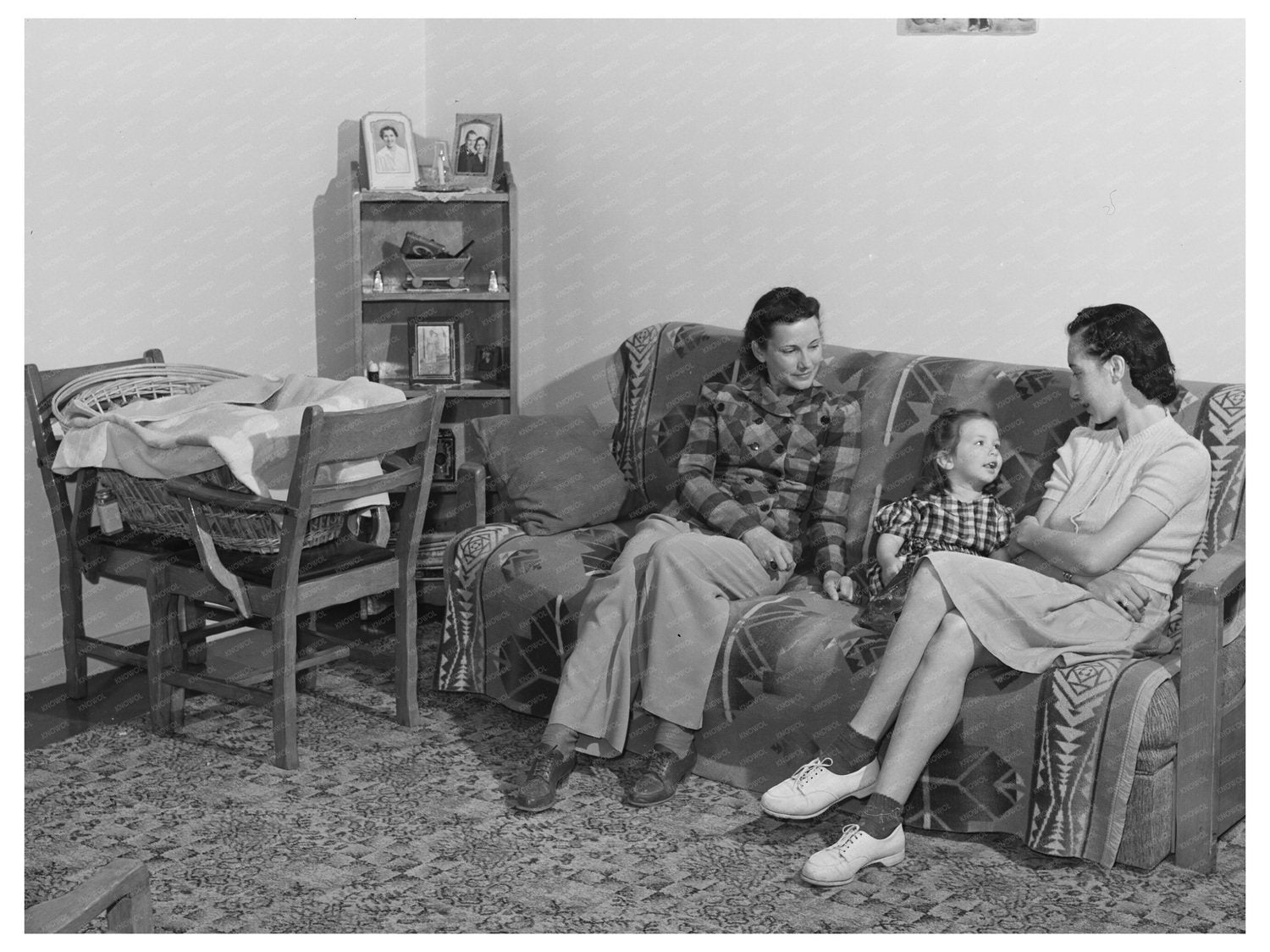 Camelback Farms Living Room Interior February 1942