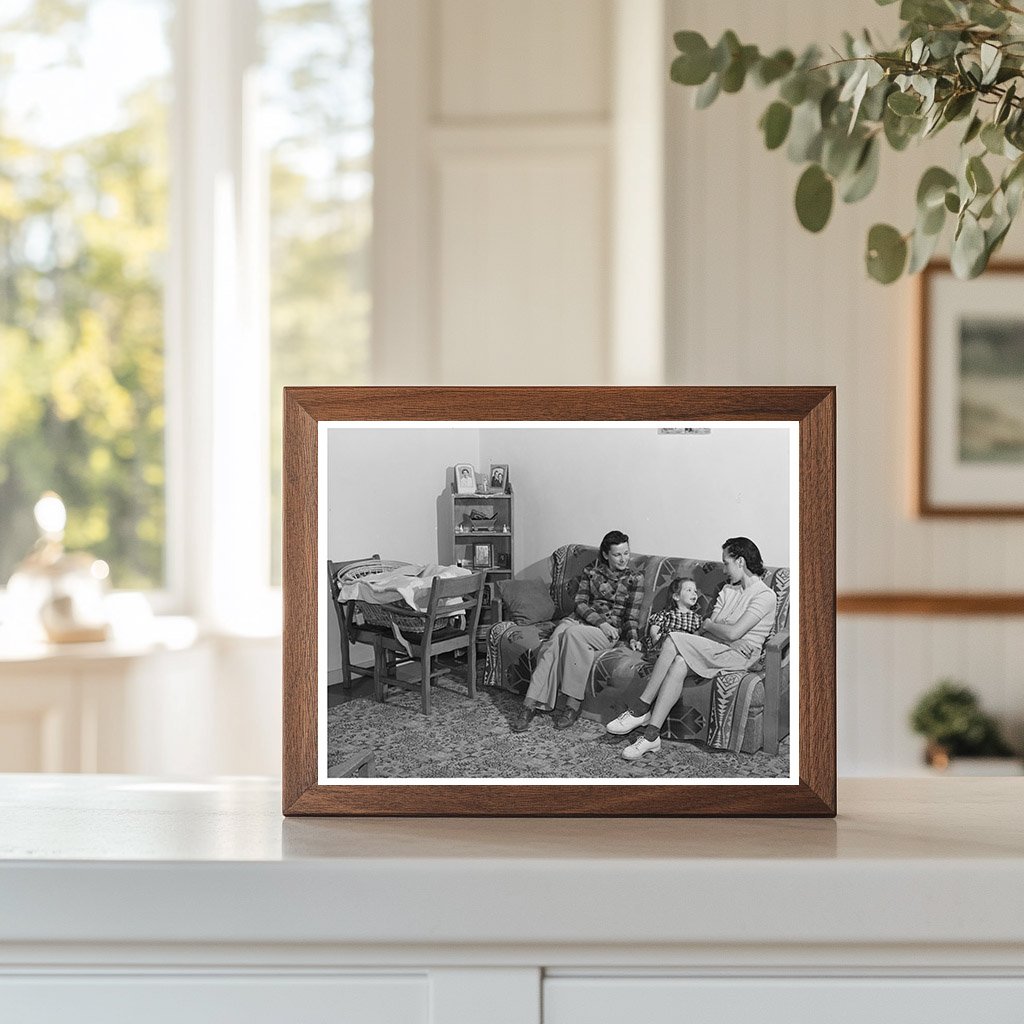 Camelback Farms Living Room Interior February 1942