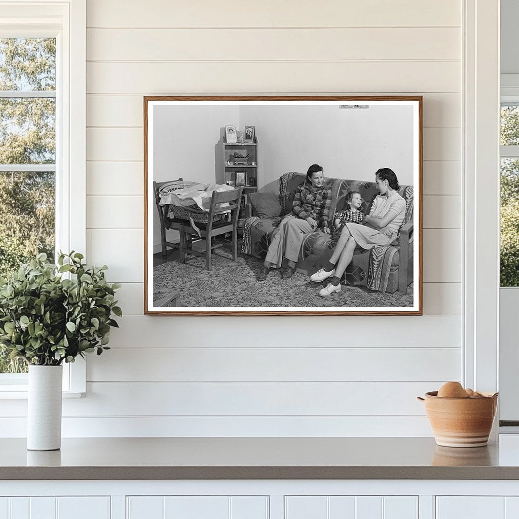 Camelback Farms Living Room Interior February 1942