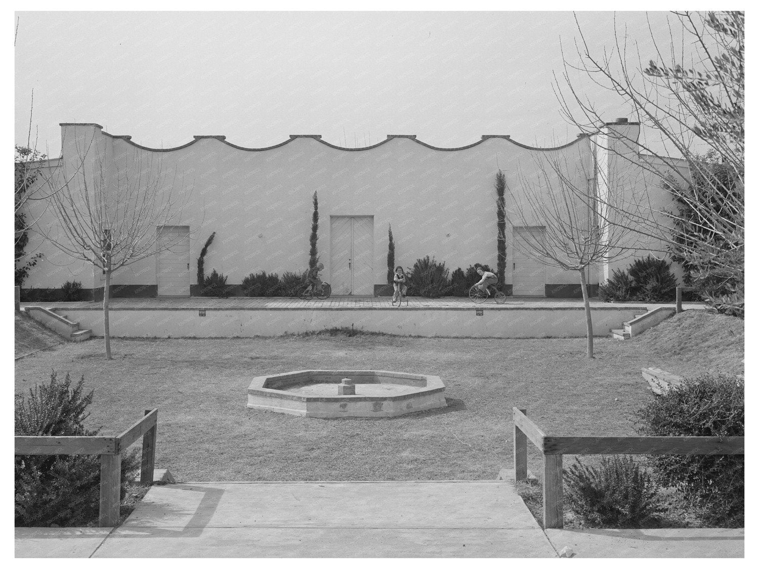 Community Building at Camelback Farms February 1942
