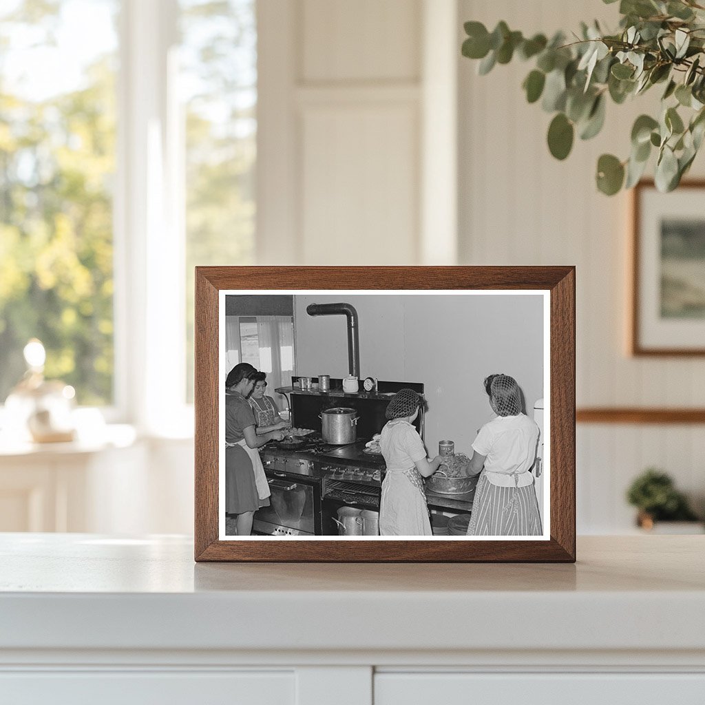 Cairns General Hospital Kitchen in Arizona February 1942