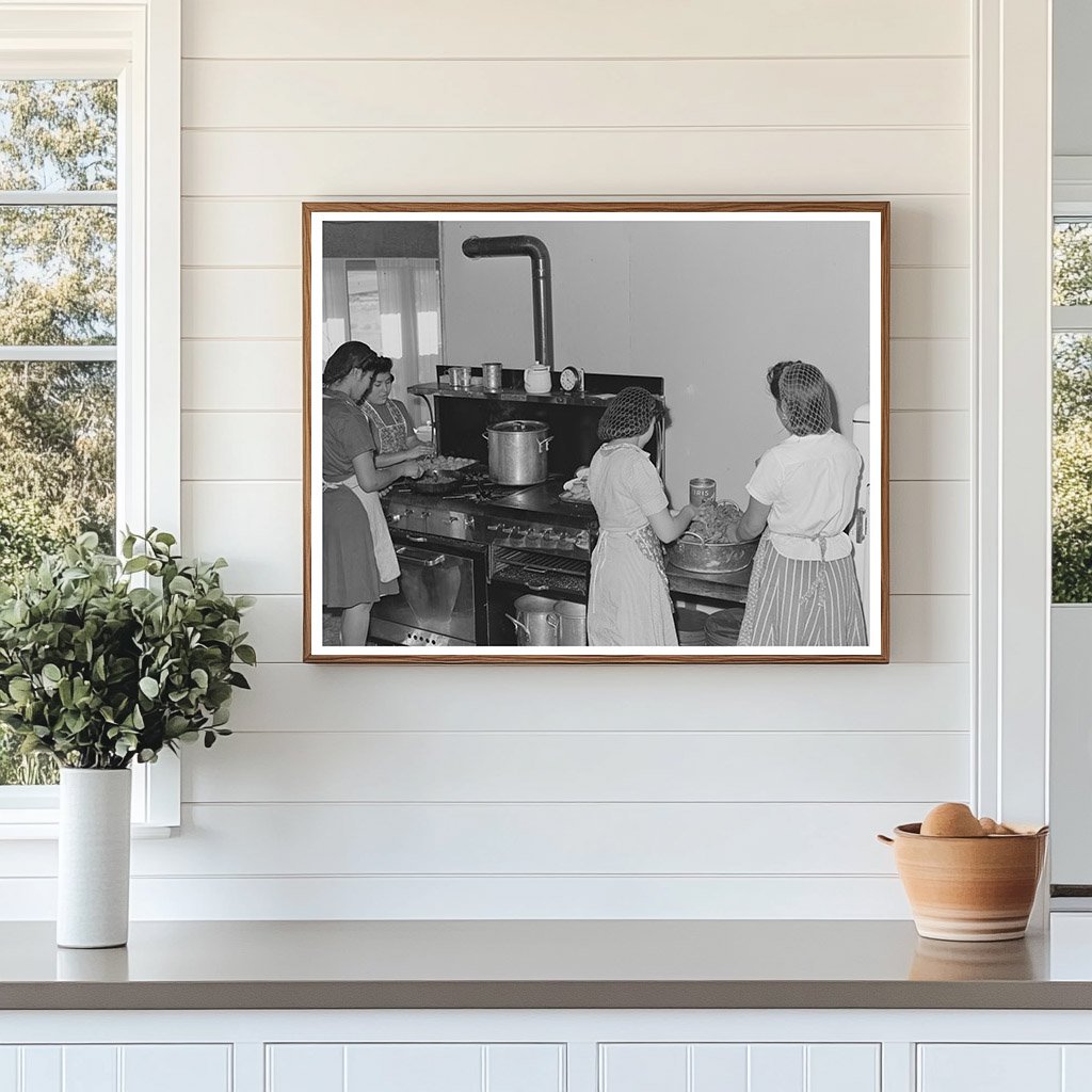 Cairns General Hospital Kitchen in Arizona February 1942