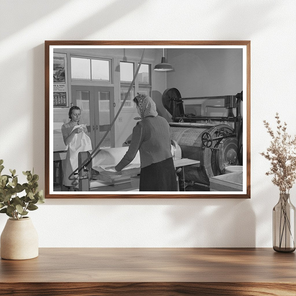 Cairns General Hospital NYA Girls Laundry Pinal County 1942